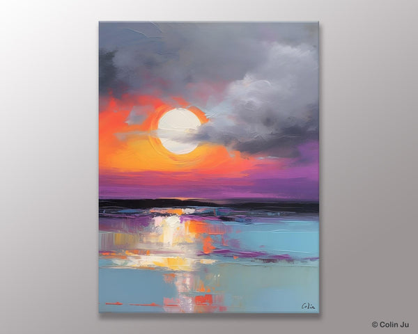 Contemporary Canvas Wall Art, Original Hand Painted Oil Paintings, Canvas Paintings Behind Sofa, Abstract Paintings for Bedroom, Buy Paintings Online-Paintingforhome