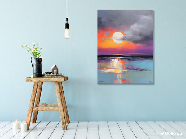 Contemporary Canvas Wall Art, Original Hand Painted Oil Paintings, Canvas Paintings Behind Sofa, Abstract Paintings for Bedroom, Buy Paintings Online-Paintingforhome