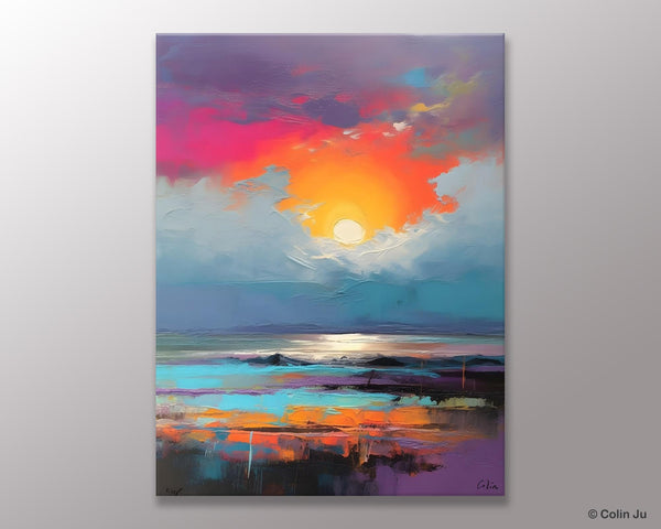 Original Hand Painted Oil Paintings, Canvas Paintings Behind Sofa, Contemporary Canvas Wall Art, Abstract Paintings for Bedroom, Buy Paintings Online-Paintingforhome