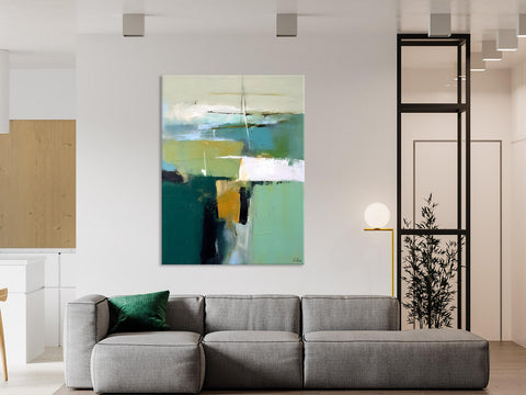 Extra Large Canvas Painting for Bedroom, Abstract Painting on Canvas, Contemporary Acrylic Paintings, Original Abstract Wall Art for Sale-Paintingforhome