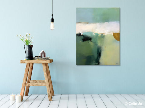 Abstract Painting on Canvas, Simple Modern Art, Contemporary Acrylic Paintings, Extra Large Canvas Painting for Bedroom, Original Abstract Wall Art for Sale-Paintingforhome