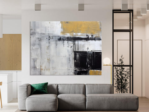 Oversized Paintings on Canvas, Large Original Abstract Wall Art, Simple Modern Art, Contemporary Acrylic Paintings, Large Canvas Paintings for Bedroom-Paintingforhome