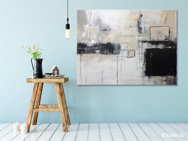 Large Wall Art Paintings, Simple Canvas Art, Simple Abstract Paintings, Contemporary Painting on Canvas, Original Canvas Wall Art for sale-Paintingforhome