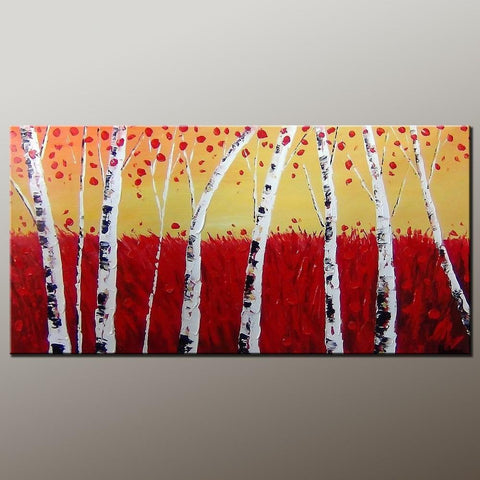 Heavy Texture Painting, Modern Art, Canvas Painting, Abstract Art Painting, Flower Art, Canvas Wall Art, Bedroom Wall Art, Canvas Art, Contemporary Art-Paintingforhome