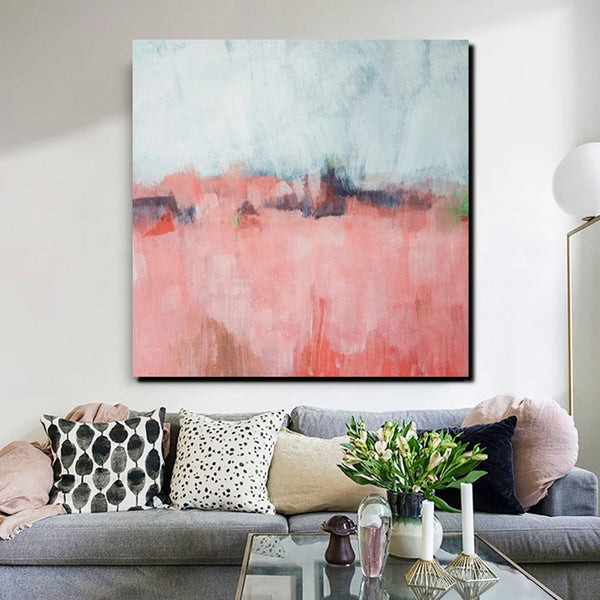 Simple Abstract Paintings, Contemporary Wall Art Paintings for Living Room, Bedroom Acrylic Paintings, Hand Painted Canvas Art, Buy Art Online-Paintingforhome