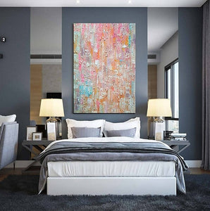 Large Paintings for Dining Room, Acrylic Painting on Canvas, Wall Art Paintings for Bedroom, Simple Modern Art, Simple Abstract Art-Paintingforhome
