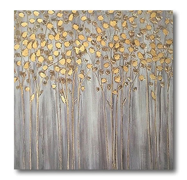 Birch Tree Paintings, Easy Painting Ideas for Bedroom, Acrylic Painting on Canvas, Large Acrylic Canvas Paintings, Huge Painting for Sale-Paintingforhome
