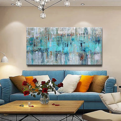 Simple Modern Abstract Art, Wall Art Paintings, Modern Paintings for Living Room, Hand Painted Art-Paintingforhome