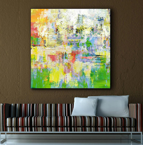 Simple Modern Art, Abstract Paintings for Living Room, Simple Abstract Art, Hand Painted Canvas Painting, Bedroom Wall Art Ideas, Large Acrylic Paintings-Paintingforhome