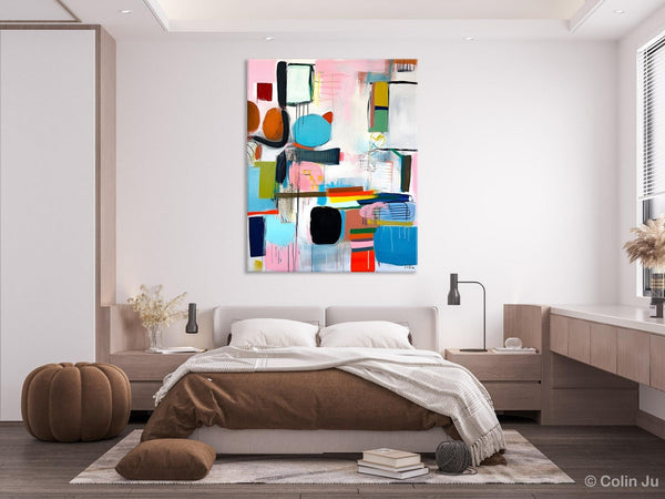 Original Acrylic Wall Art, Oversized Contemporary Acrylic Paintings, Abstract Canvas Paintings, Extra Large Canvas Painting for Living Room-Paintingforhome