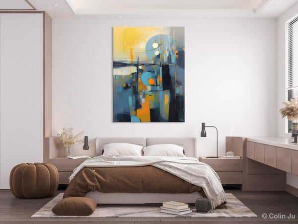 Extra Large Painting for Sale, Oversized Contemporary Acrylic Paintings, Extra Large Canvas Painting for Bedroom, Original Abstract Painting-Paintingforhome