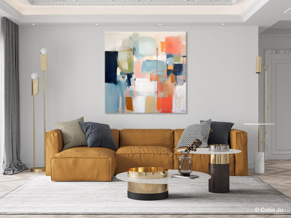 Large Abstract Painting for Bedroom, Original Modern Paintings, Contemporary Canvas Art, Modern Acrylic Artwork, Buy Art Paintings Online-Paintingforhome
