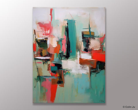 Extra Large Painting for Sale, Huge Contemporary Acrylic Paintings, Extra Large Canvas Paintings, Original Abstract Painting, Impasto Art-Paintingforhome