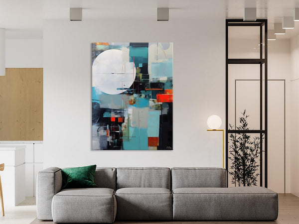 Large Contemporary Wall Art, Hand Painted Canvas Art, Modern Paintings, Extra Large Paintings for Living Room, Original Abstract Painting-Paintingforhome