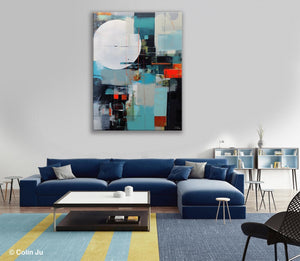 Large Contemporary Wall Art, Hand Painted Canvas Art, Modern Paintings, Extra Large Paintings for Living Room, Original Abstract Painting-Paintingforhome