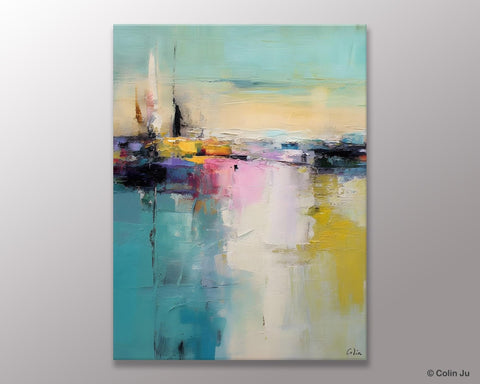 Heavy Texture Canvas Art, Abstract Paintings, Large Contemporary Wall Art, Extra Large Paintings for Living Room, Original Modern Painting-Paintingforhome