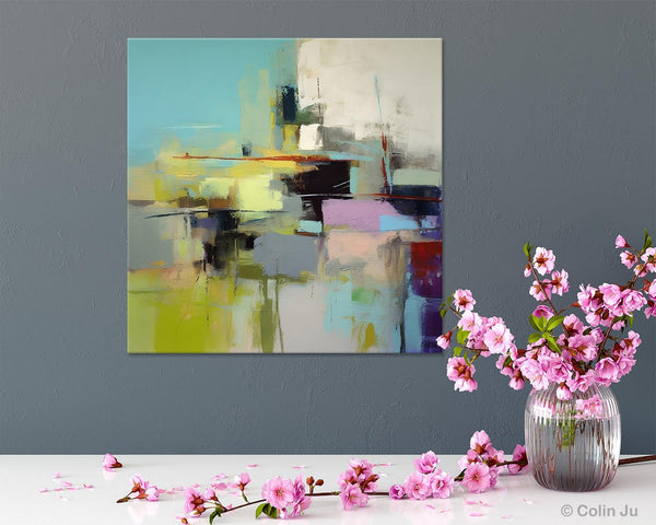 Original Modern Wall Art, Modern Canvas Paintings, Contemporary Canvas Art, Modern Acrylic Artwork, Large Abstract Painting for Bedroom-Paintingforhome