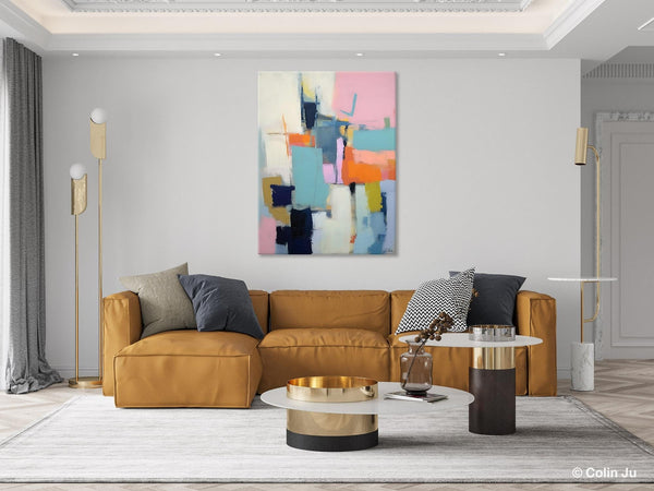 Contemporary Wall Art Paintings, Acrylic Painting on Canvas, Abstract Paintings for Bedroom, Extra Large Original Art, Buy Wall Art Online-Paintingforhome