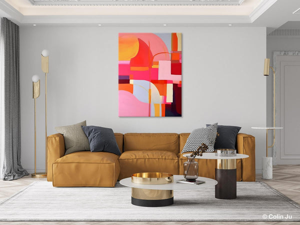 Contemporary Acrylic Painting on Canvas, Modern Wall Art Paintings, Canvas Paintings for Bedroom, Large Original Art, Buy Wall Art Online-Paintingforhome