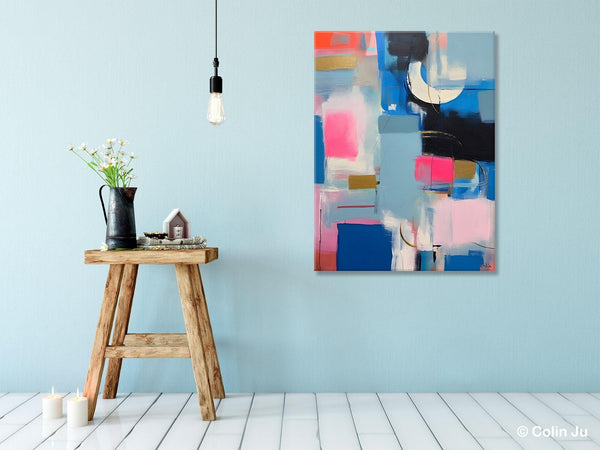 Large Painting Ideas for Living Room, Large Original Canvas Art, Contemporary Acrylic Painting on Canvas, Modern Abstract Wall Art Paintings-Paintingforhome