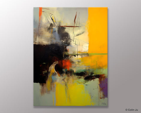 Large Wall Art Paintings for Living Room, Large Original Artwork, Contemporary Acrylic Painting on Canvas, Modern Canvas Art Paintings-Paintingforhome