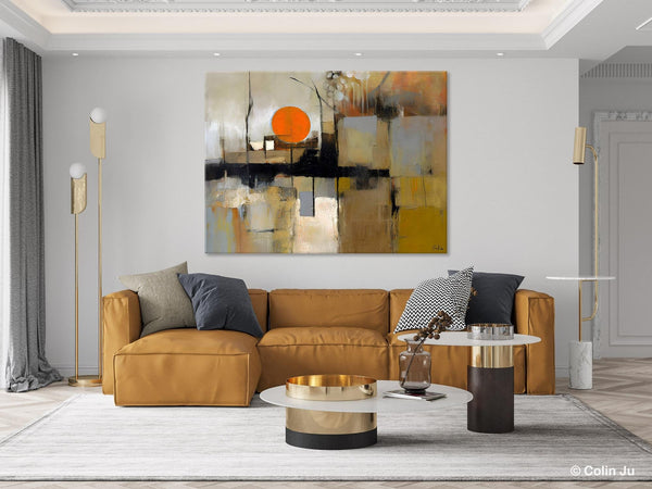 Large Wall Art Ideas for Living Room, Hand Painted Canvas Art, Oversized Canvas Paintings, Original Abstract Art, Contemporary Acrylic Art-Paintingforhome