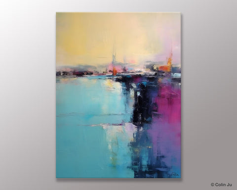 Large Original Artwork, Contemporary Acrylic Painting on Canvas, Large Wall Art Paintings for Living Room, Modern Canvas Art Paintings-Paintingforhome