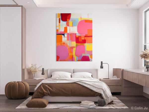 Large Contemporary Wall Art, Extra Large Paintings for Bedroom, Abstract Wall Paintings, Heavy Texture Canvas Art, Original Modern Painting-Paintingforhome