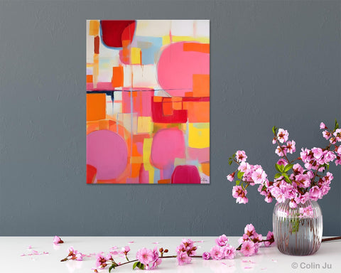 Large Contemporary Wall Art, Extra Large Paintings for Bedroom, Abstract Wall Paintings, Heavy Texture Canvas Art, Original Modern Painting-Paintingforhome