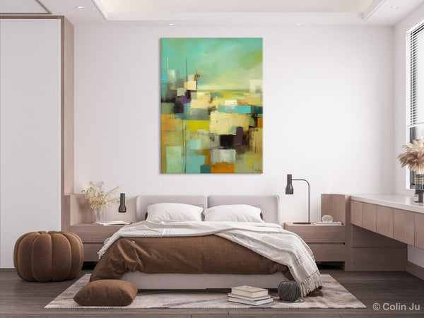 Original Canvas Art, Contemporary Acrylic Painting on Canvas, Large Wall Art Painting for Bedroom, Oversized Modern Abstract Wall Paintings-Paintingforhome