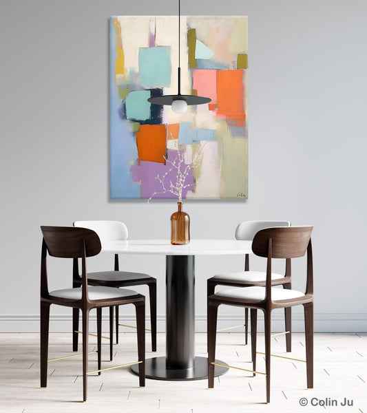 Contemporary Paintings on Canvas, Large Wall Art Painting for Dining Room, Original Abstract Wall Art Painting, Abstract Paintings on Canvas-Paintingforhome