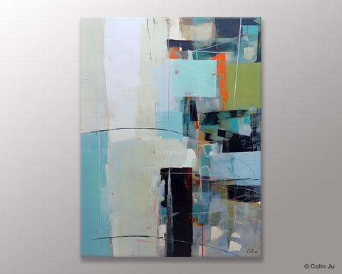 Abstract Wall Paintings, Large Contemporary Wall Art, Extra Large Paintings for Bedroom, Hand Painted Canvas Art, Original Modern Painting-Paintingforhome