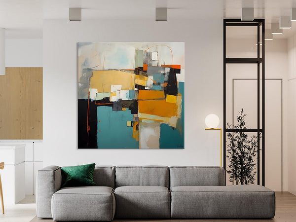 Contemporary Canvas Art for Living Room, Modern Acrylic Paintings, Original Modern Paintings, Extra Large Abstract Paintings on Canvas-Paintingforhome
