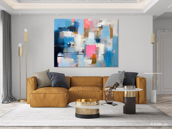 Large Wall Art Paintings, Simple Canvas Art, Contemporary Painting on Canvas, Original Canvas Wall Art for sale, Simple Abstract Paintings-Paintingforhome