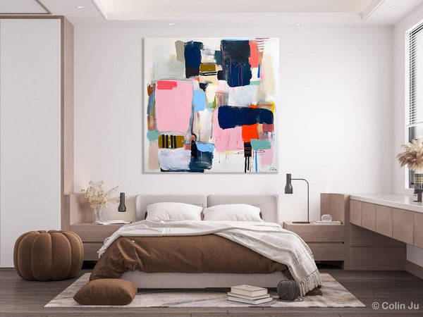Modern Original Abstract Wall Art, Contemporary Canvas Art, Canvas Paintings, Large Abstract Art for Bedroom, Simple Modern Acrylic Artwork-Paintingforhome