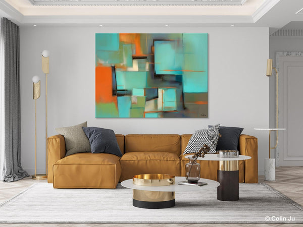 Large Canvas Art Painting for Bedroom, Huge Modern Abstract Paintings, Hand Painted Original Canvas Wall Art, Contemporary Acrylic Paintings-Paintingforhome