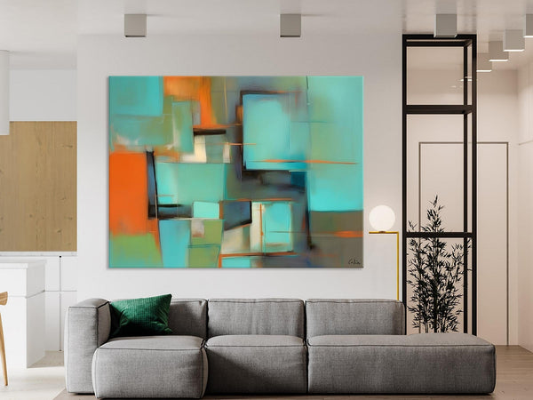 Large Canvas Art Painting for Bedroom, Huge Modern Abstract Paintings, Hand Painted Original Canvas Wall Art, Contemporary Acrylic Paintings-Paintingforhome