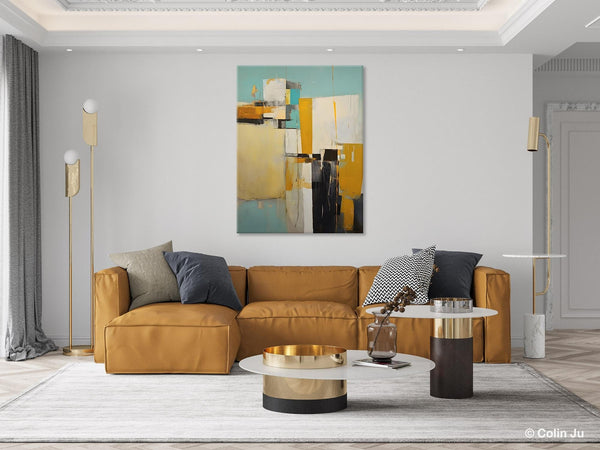 Oversized Abstract Wall Art Paintings, Original Modern Artwork, Large Wall Art Painting for Bedroom, Contemporary Acrylic Painting on Canvas-Paintingforhome