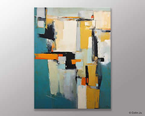 Heavy Texture Paintings, Large Original Wall Art Painting for Bedroom, Large Modern Canvas Paintings, Acrylic Paintings on Canvas-Paintingforhome