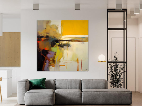 Large Abstract Art for Bedroom, Modern Acrylic Art, Modern Original Abstract Art, Simple Canvas Paintings for Sale, Contemporary Canvas Art-Paintingforhome
