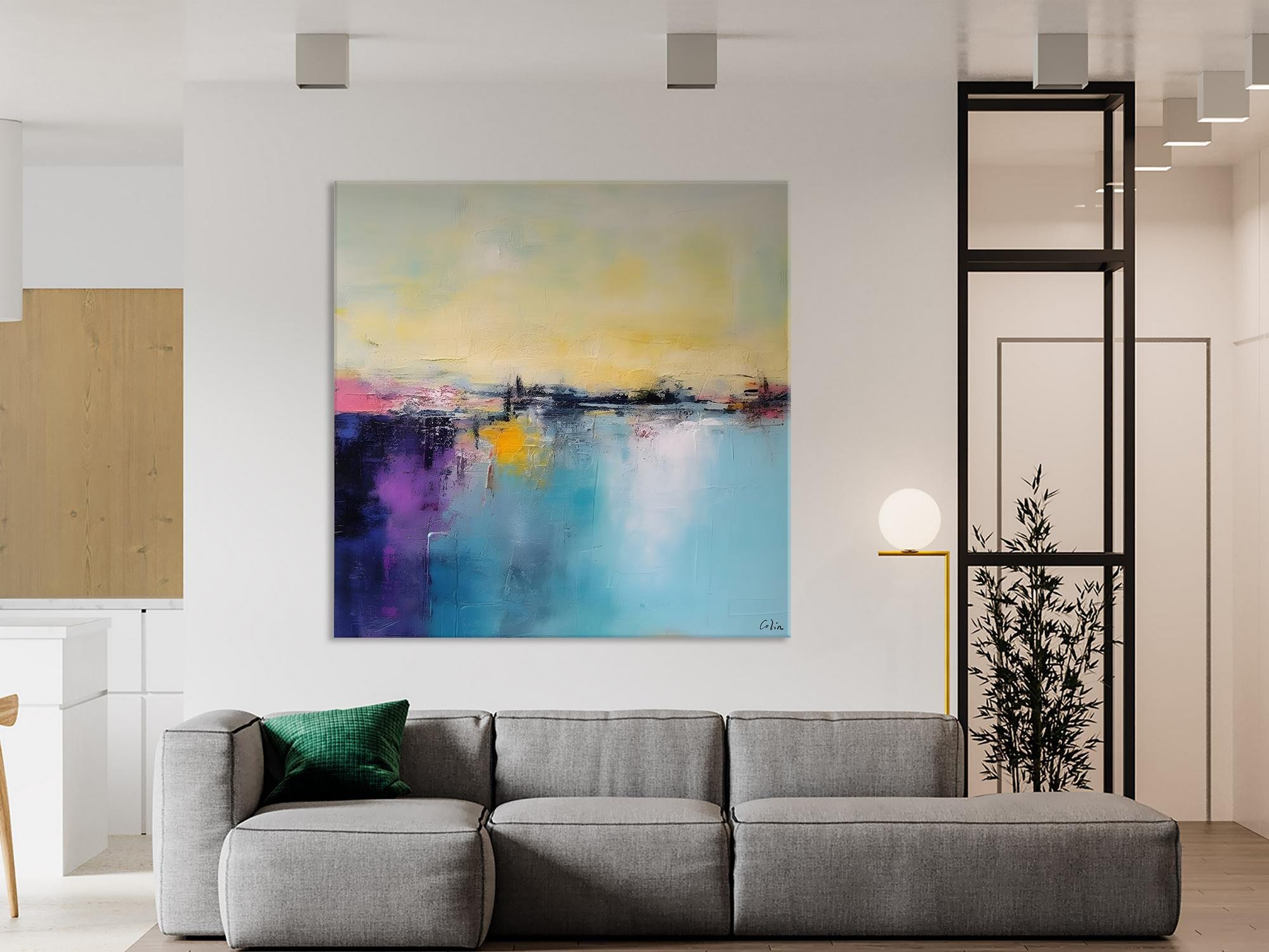 Original Abstract Wall Art, Simple Canvas Art, Large Canvas Paintings for Living Room, Large Abstract Artwork, Modern Acrylic Art for Sale-Paintingforhome