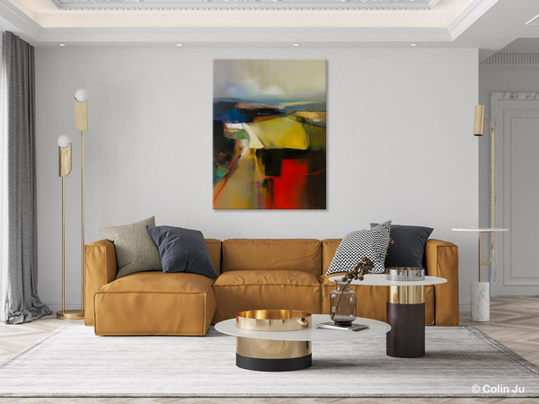 Oversized Abstract Wall Art Paintings, Large Wall Paintings for Bedroom, Contemporary Abstract Paintings on Canvas, Original Abstract Art-Paintingforhome