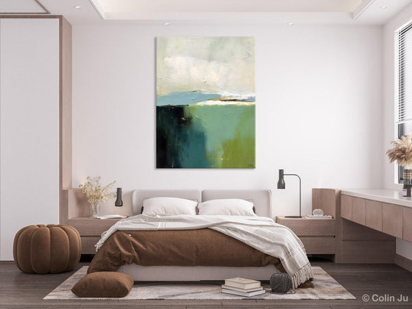 Simple Modern Wall Art, Oversized Contemporary Acrylic Paintings, Original Abstract Paintings, Extra Large Canvas Painting for Living Room-Paintingforhome