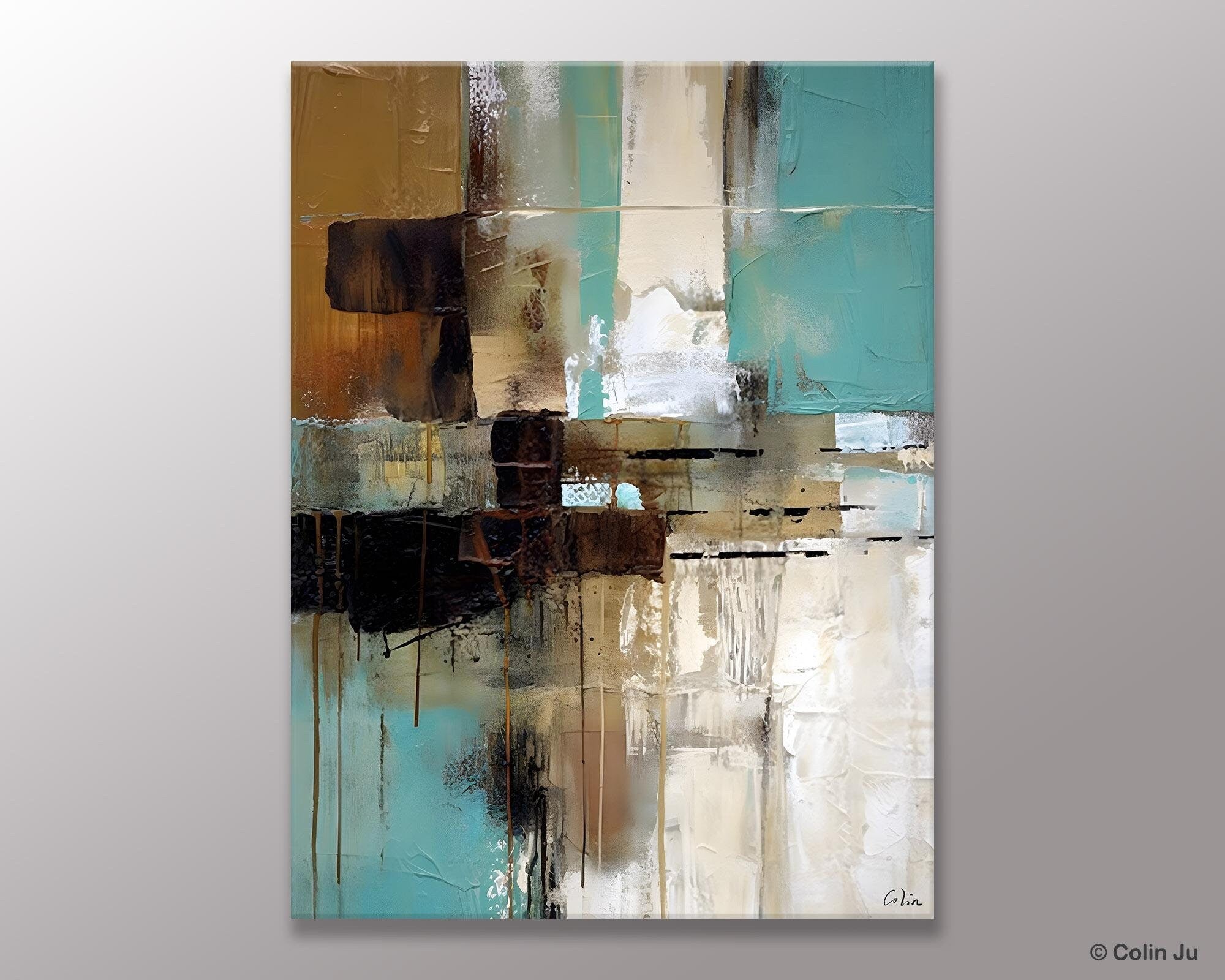 Hand Painted Canvas Art, Modern Paintings, Extra Large Paintings for Living Room, Large Contemporary Wall Art, Original Abstract Painting-Paintingforhome