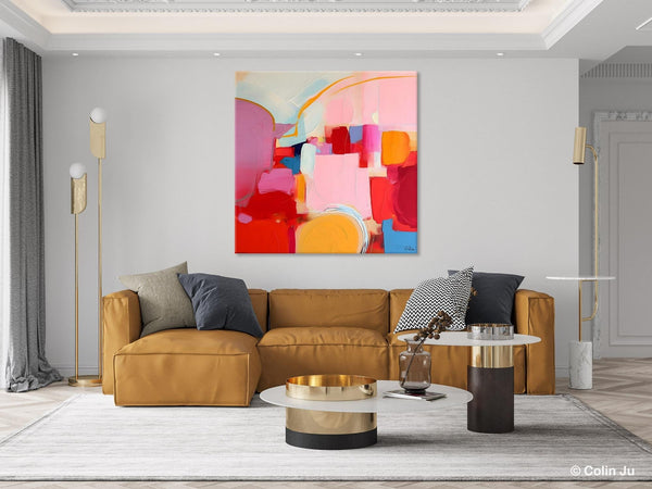 Large Abstract Art for Bedroom, Original Abstract Wall Art, Modern Canvas Paintings, Simple Modern Acrylic Artwork, Contemporary Canvas Art-Paintingforhome