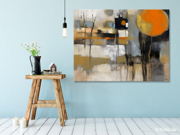 Large Wall Art Painting for Bedroom, Oversized Abstract Wall Art Paintings, Original Modern Artwork, Contemporary Acrylic Painting on Canvas-Paintingforhome