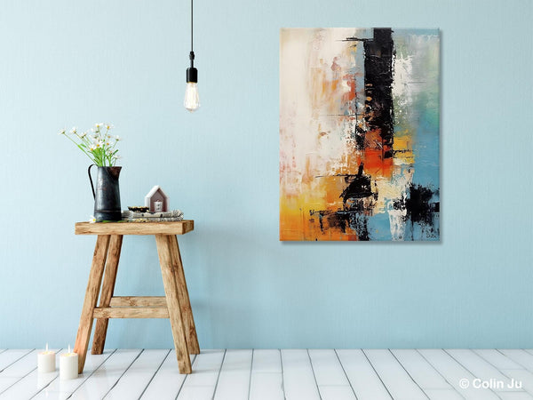 Contemporary Wall Art Paintings, Hand Painted Canvas Art, Original Abstract Art, Modern Acrylic Paintings, Large Paintings for Living Room-Paintingforhome