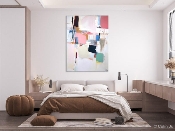 Abstract Painting on Canvas, Contemporary Acrylic Paintings, Extra Large Canvas Painting for Bedroom, Original Abstract Wall Art for Sale-Paintingforhome