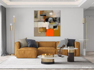 Contemporary Canvas Art, Modern Acrylic Artwork, Buy Art Paintings Online, Original Modern Paintings, Large Abstract Painting for Bedroom-Paintingforhome