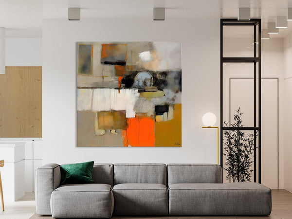 Contemporary Canvas Art, Modern Acrylic Artwork, Buy Art Paintings Online, Original Modern Paintings, Large Abstract Painting for Bedroom-Paintingforhome